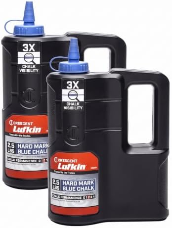 Crescent Lufkin 2.5 lbs HardMark Blue Chalk Refill by Crescent