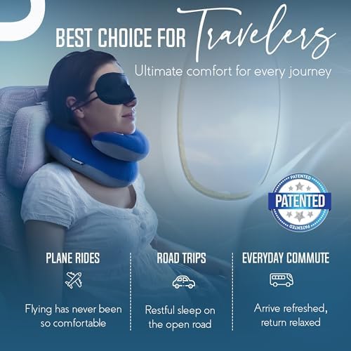 BCOZZY Organic Cotton Travel Neck Pillow - Image 4