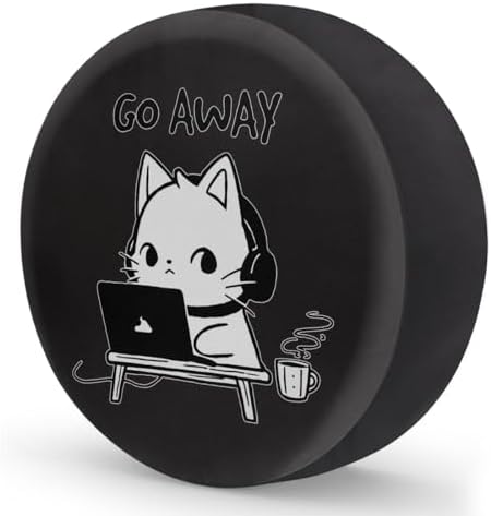 Rv Spare Tire Cover Wheel Funny Animall Cat Tire Covers Wheel Protectors - Image 2