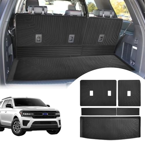 Cargo Liners Backrest Mat for Ford Expedition/Lincoln Navigator Accessories by ZQULOYO