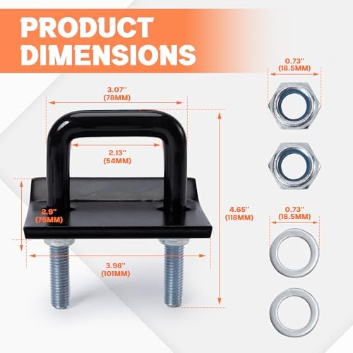 Lonffery Hitch Stabilizer 2 Inch - Image 3