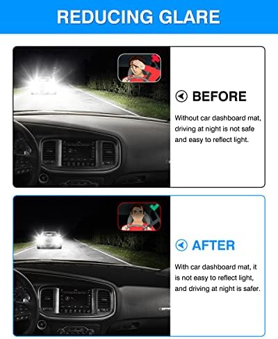Autorder Dashboard Cover Mat for 2011-2023 Dodge Charger Accessories Dash Cover - Image 4