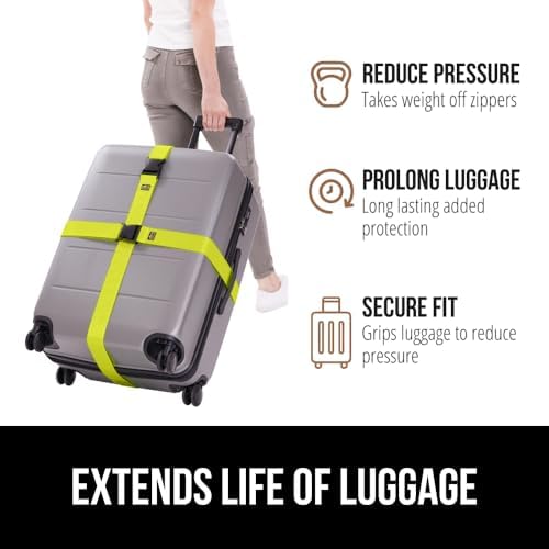 GORILLA GRIP Heavy Duty Luggage Straps - Image 5