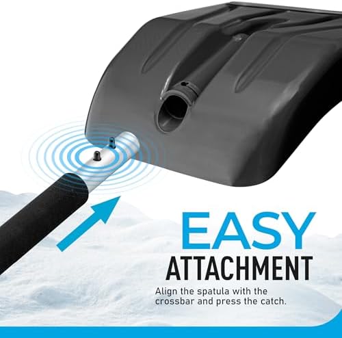Plastic Snow Shovel for Car Folding Collapsible Emergency Shovel for Driveway - Image 3