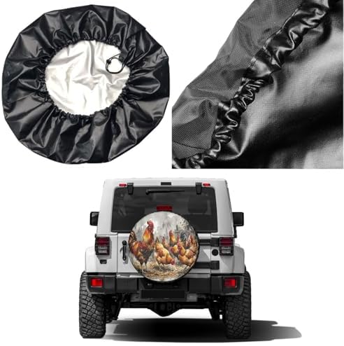 Delerain Chicken Spare Tire Covers - Image 5