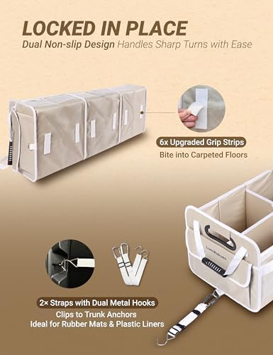 Car Trunk Organizer with Removable Lid - Image 5
