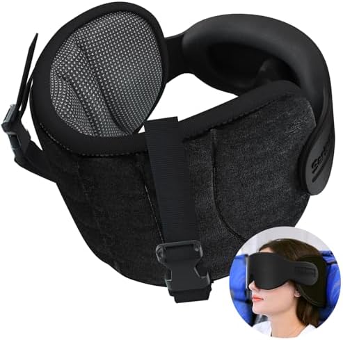SARISUN Travel Pillows for Airplanes, Stable Head Support, Travel Essential by SARISUN