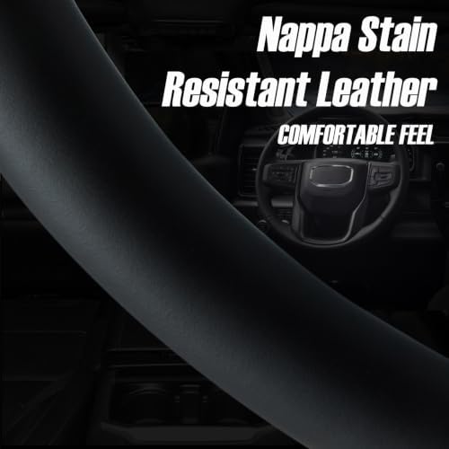Yangday Leather Steering Wheel Cover - Image 6