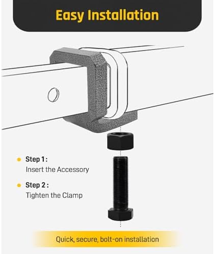 Anti Rattle Hitch Clamp, Hitch Tightener - Image 3