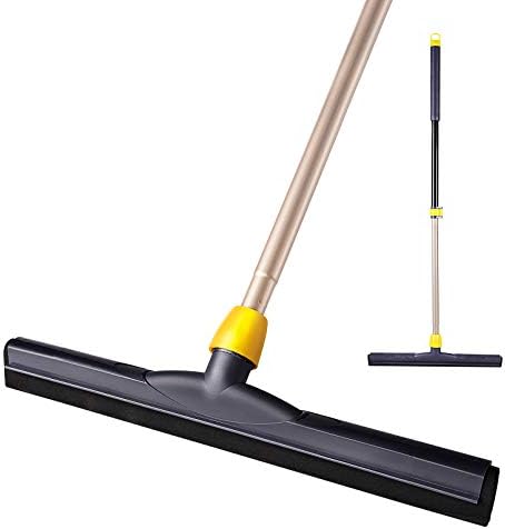 Yocada Floor Squeegee Scrubber Adjustable Telescopic Pole Heavy Duty 54.3" by Yocada