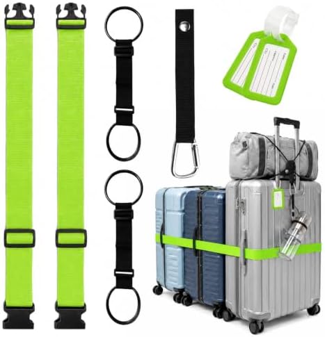 6PCS Adjustable Luggage Connector Straps by Unknown