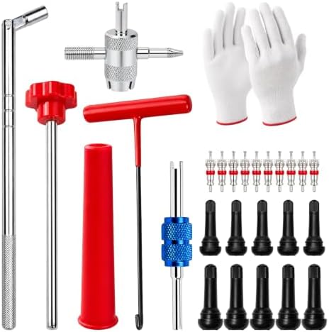 Valve Stem and Core Removal Replacement Tool Kit, Valve Stem Installation Tool by Unknown