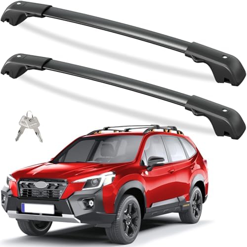 Tuyoung Roof Rack Cross Bars for Subaru Forester Wilderness 2022-2026 by Tuyoung