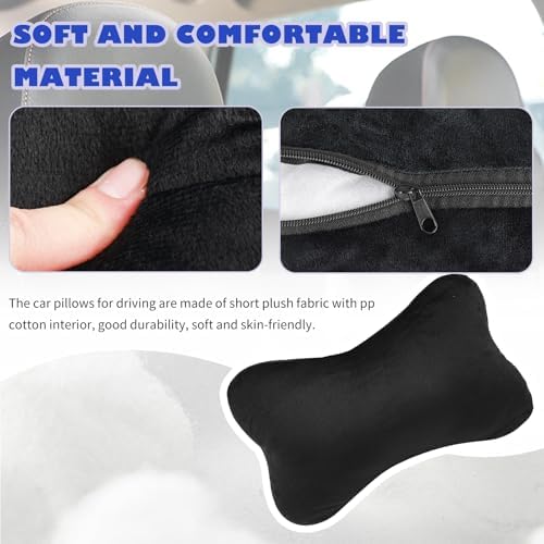2PCS Car Headrest Pillow, Soft & Comfortable Car Neck Pillow - Image 4