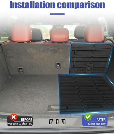 Cargo Liners Backrest Mat for Lincoln Nautilus Accessories 2024-2025 2026 - Image 2