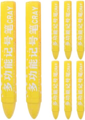 8pcs Yellow Tire Marker: Water-Resistant Markers by Unknown