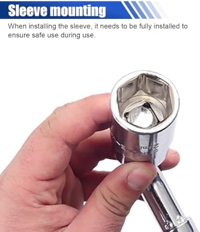 Universal Telescoping Wheel Lug Wrench, Extendable Car Wheel Nut Remover - Image 6