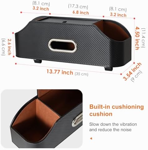 Car Seat Back Cup Holder, 4-in-1 Multifunctional Backseat Organizer - Image 5