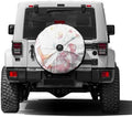Lovely Mermaid Shells Spare Tire Cover by Foruidea