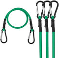 WORKPRO 24" Bungee Cords with Hooks, 4 Pack Heavy Duty Outdoor Bungee Strap by WORKPRO