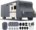 Fonzier 9 Layers Heavy Duty Class C RV Cover & 4 Tire Covers by Fonzier-Direct