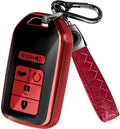 Lucrum Compatible with Honda Key Fob Cover & Keychain by Lucrum