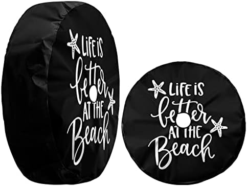 Life at The Beach Spare Tire Cover - Image 3