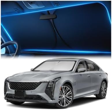 Magnelex Windshield Sun Shade for Cadillac CT5 2020-2026, Foldable Car Window by Magnelex