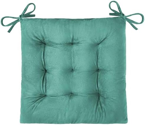 OVOV 1 Pack Chair Cushions for Dining Chairs 15.5"x15.5" Lake Blue by OVOV