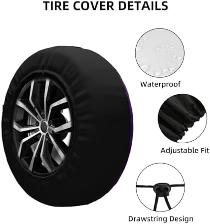 I Hate Pulling Out Spare Tire Cover Weatherproof Universal Wheel Protectors - Image 4