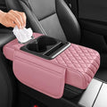 5 in 1 Nappa Leather Console Armrest Cover by AuraSettle