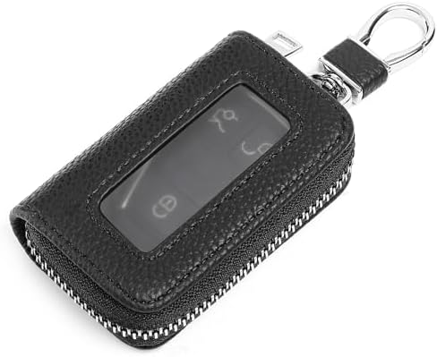 SENDEFN Universal Car Key Fob Case Leather Smart Remote Keychain Protector by SENDEFN