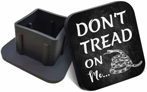 Swono Trailer Hitch Receiver Cover Don't Tread on Me 2in Tow Truck Cap by Swono