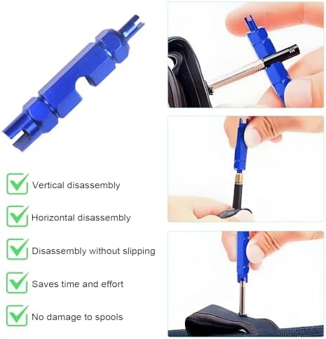 13 PCS Bicycle Valve Core Remover Tool Kit, Metal Bike Valve Cores Replacement - Image 5