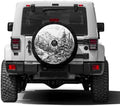 Natural Scene Landscape Spare Tire Cover by Foruidea