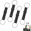 4 Pack Multi Use Strong Adjustable Luggage Connector Straps by Unknown