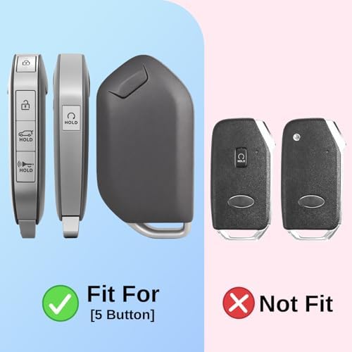 for Kia Key Fob Cover with Keychain - Image 2