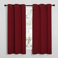 NICETOWN Burgundy Red Blackout Curtains by NICETOWN
