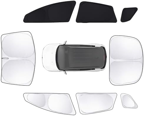 8pcs Car Window Shades for Tesla Model S 2012-2025 2026 Accessories, Windshield by Unknown