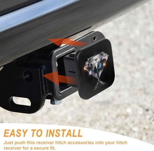 2" Trailer Hitch Cover Rubber Receiver Tube Cap Trailer Hitch Covers - Image 4