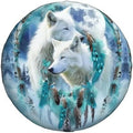 Wolves Dreamcatcher Spare Tire Cover by TZBVTAU