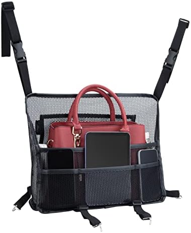 eing Car Organizers and Storage Mesh Bag, Purse Holder - Image 2