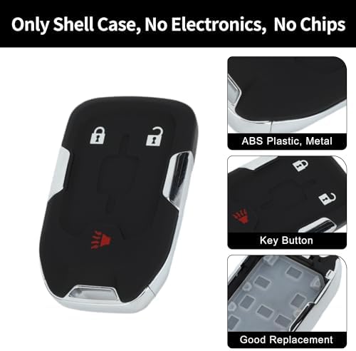 X AUTOHAUX 3 Buttons Key Shell Case - Image 4