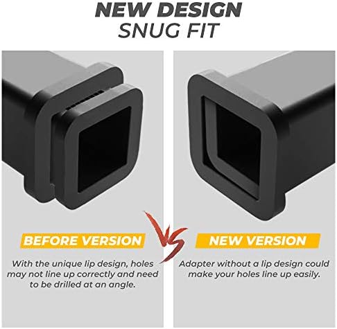 BougeRV 2-1/2" to 2" Trailer Hitch Adapter Insert Sleeve Receiver Converter - Image 3