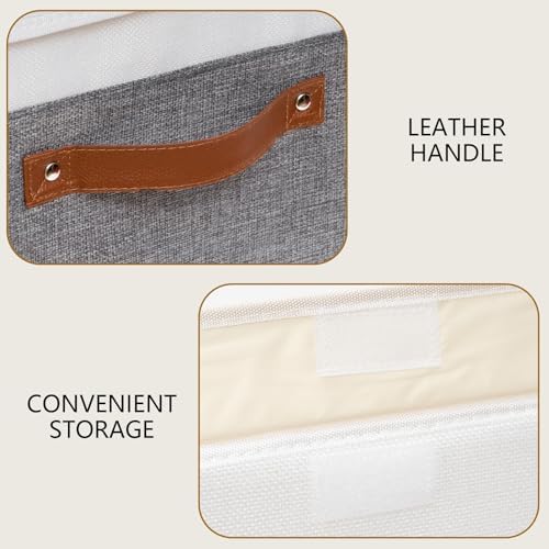 Yawinhe Collapsible Storage Boxes, 10.2x7.9x6.7in - Image 6