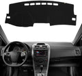 Dashboard Cover Dash Mat Fit for to-yota Corolla 2013-2009, Car Dash Board Mat by KEYOOG