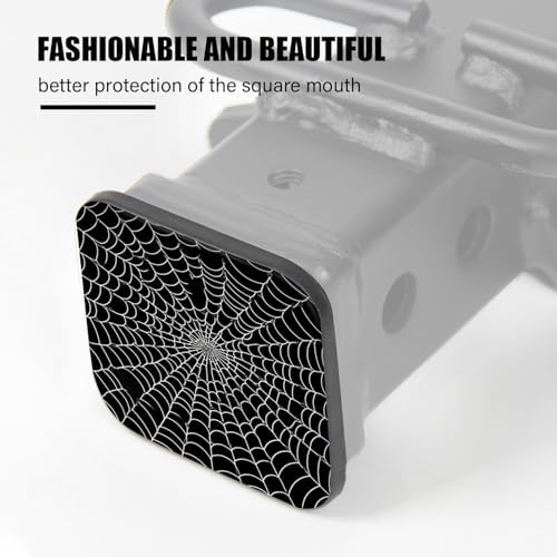 Hitch Cover Fits for 2-Inch Hitch, Detailed Spider Web - Image 4