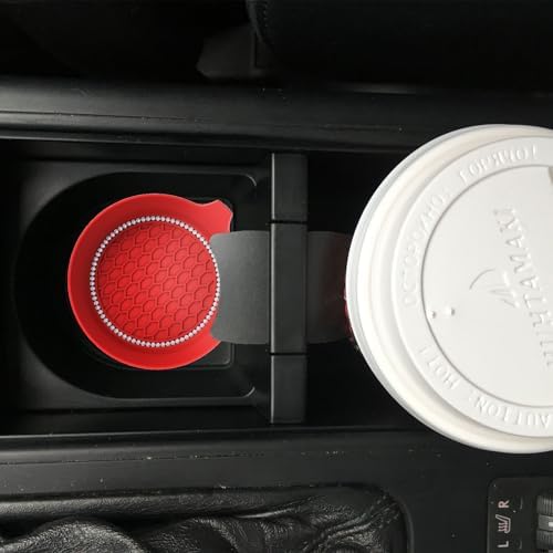 2 PCS Car Cup Coasters, Bling Cup Holder Coaster - Image 5