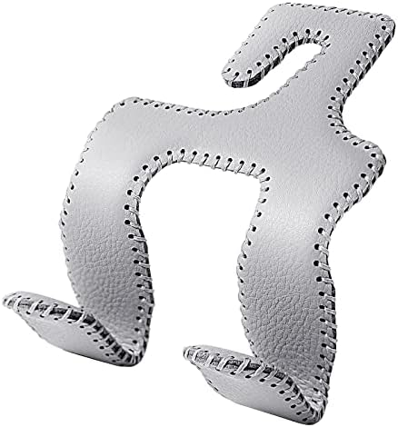 2 in 1 Car Headrest Hooks for Purses and Bags, Upgraded Leather Organizer by LANVRION