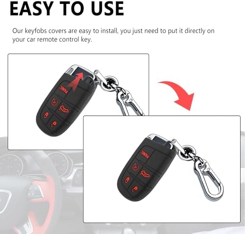 5 Buttons Key Fob Cover, Key Fob Replacement - Image 6